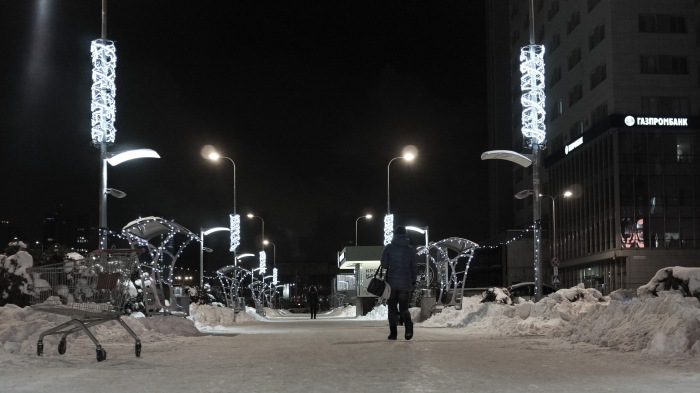Winter in Volgograd, Russia (29.01.2013) 
